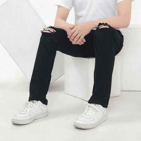 Zweckout Label Zweckout Label Celana Jeans Pria Sobek