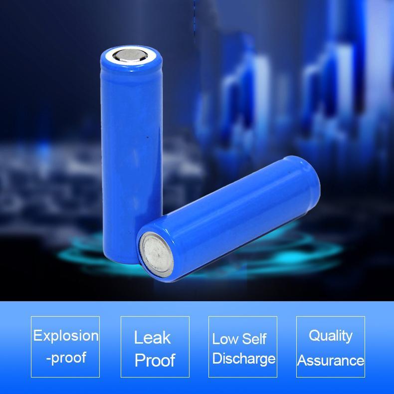  Doublepow Baterai Rechargeable 14500 Li-Ion 3.7V 600mAh