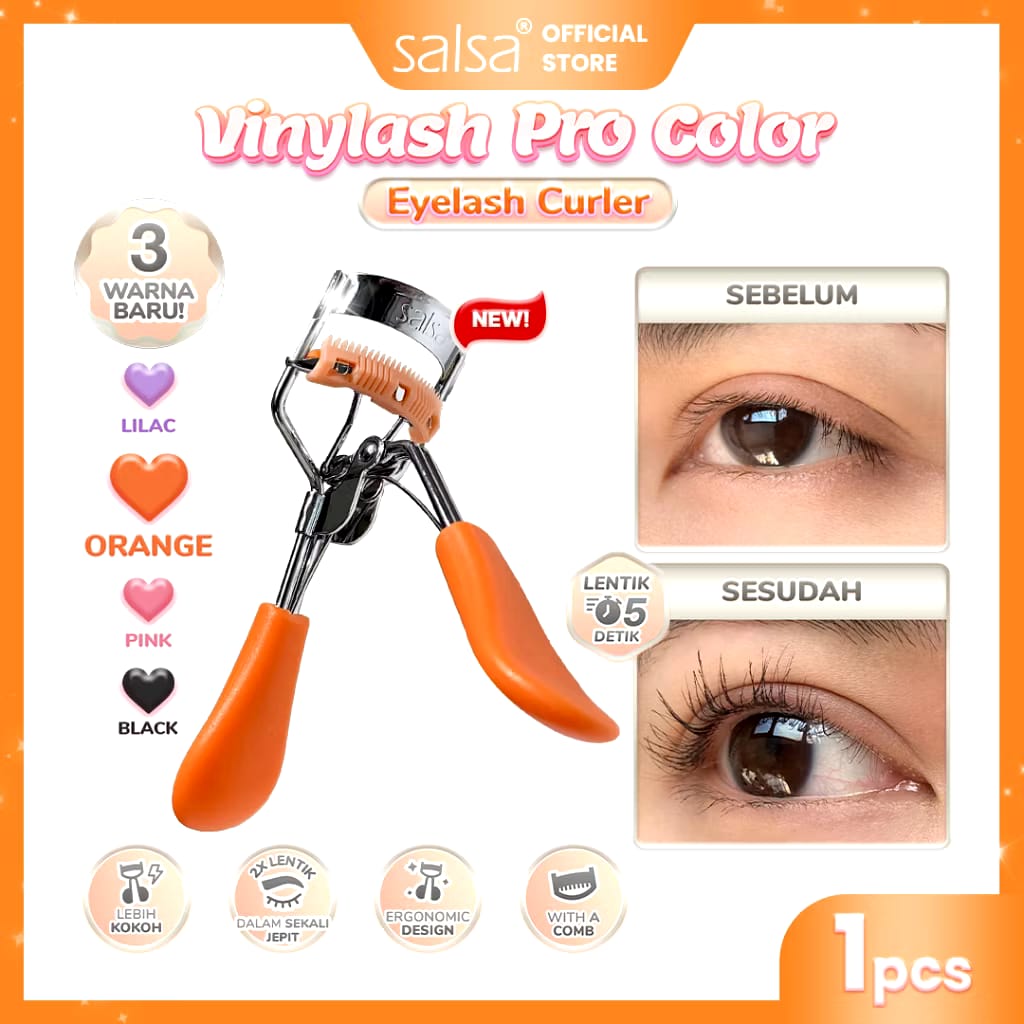 Alfa Viktori Familia SALSA Vinylash Pro Color Eyelash Curler