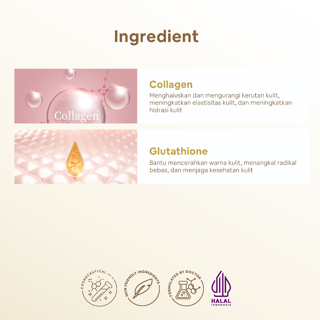 Ella Karunia Estetika Ella Skincare Shine Bright Collagen Body Lotion 