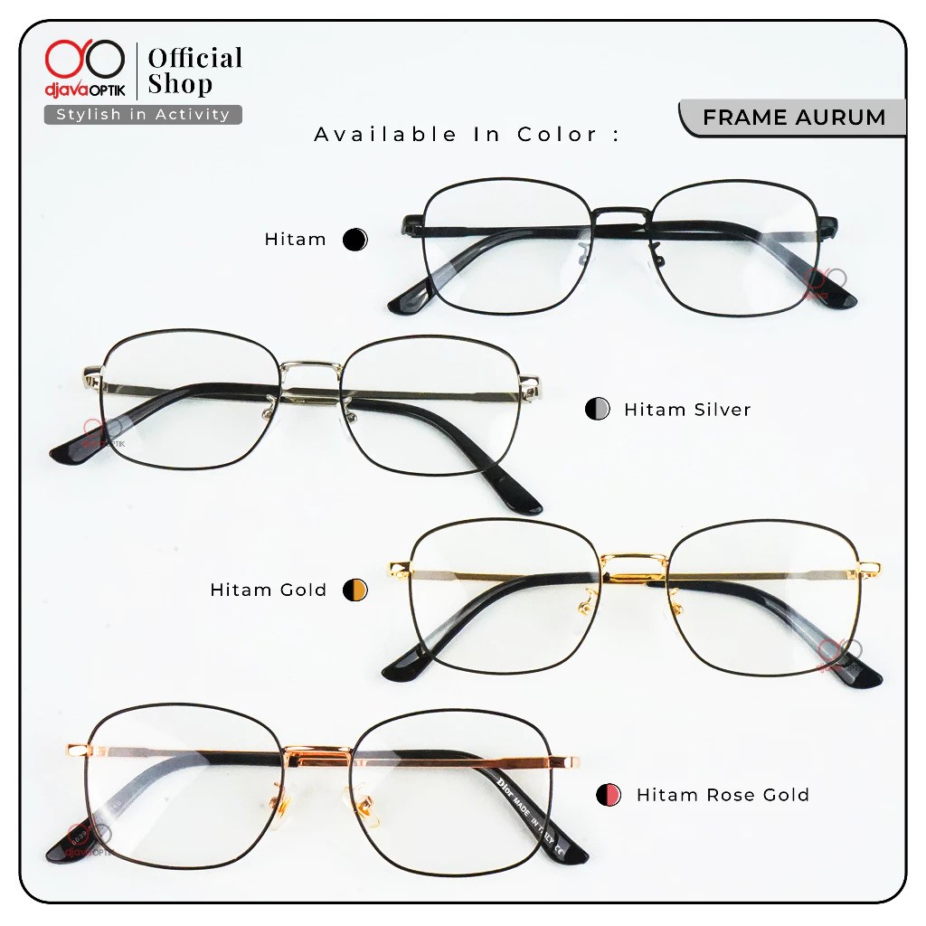Urban Azkara Tirtha DJAVA OPTIK Frame Aurum