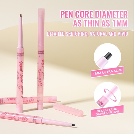 Beauty Source Indonesia SANIYE Eyeliner Gel M255