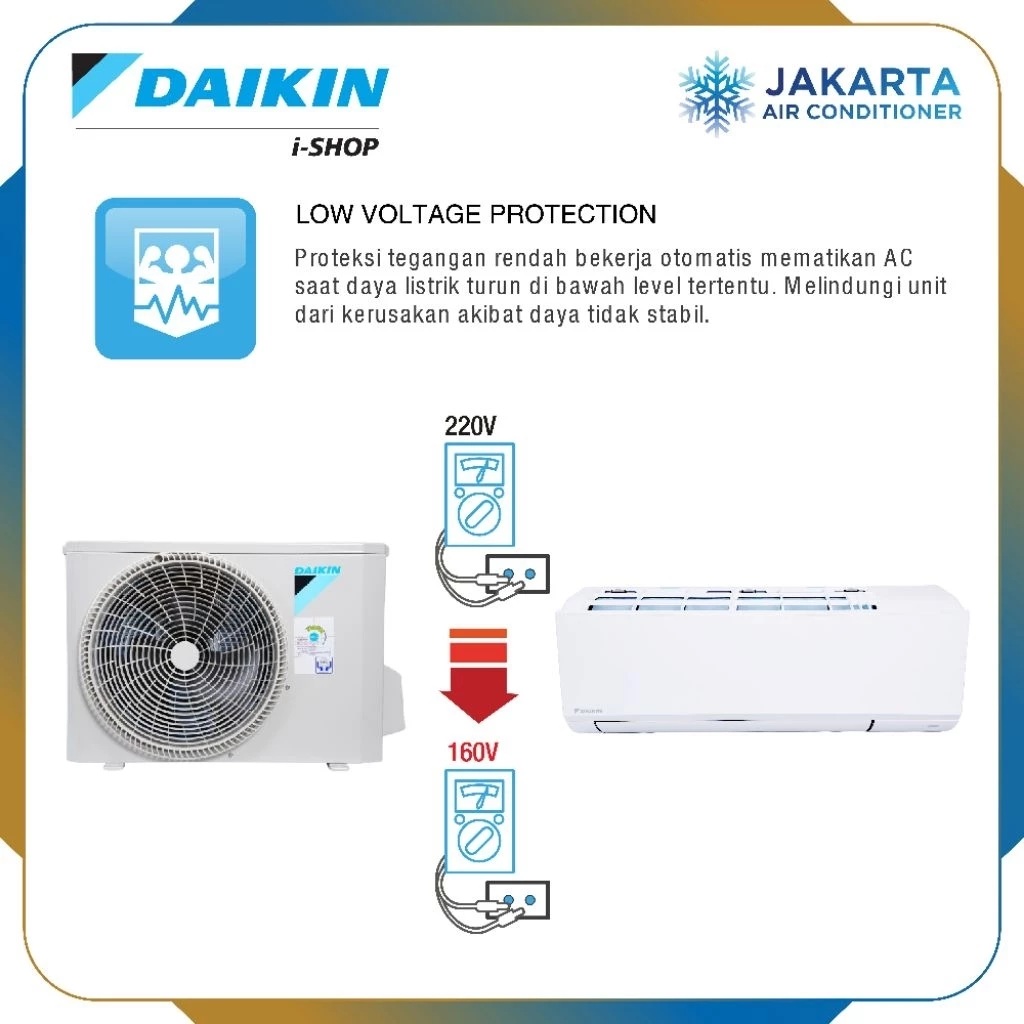 Daikin Daikin AC SUPER MINI SPLIT 0,5 PK FTC15YV14