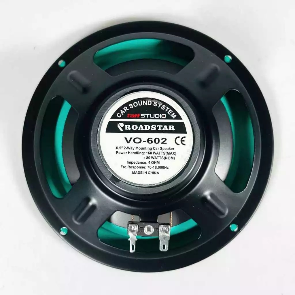 Jakarta Digital Nusantara TaffSTUDIO Roadstar Speaker Subwoofer Mobil HiFi 6.5 Inch VO-602