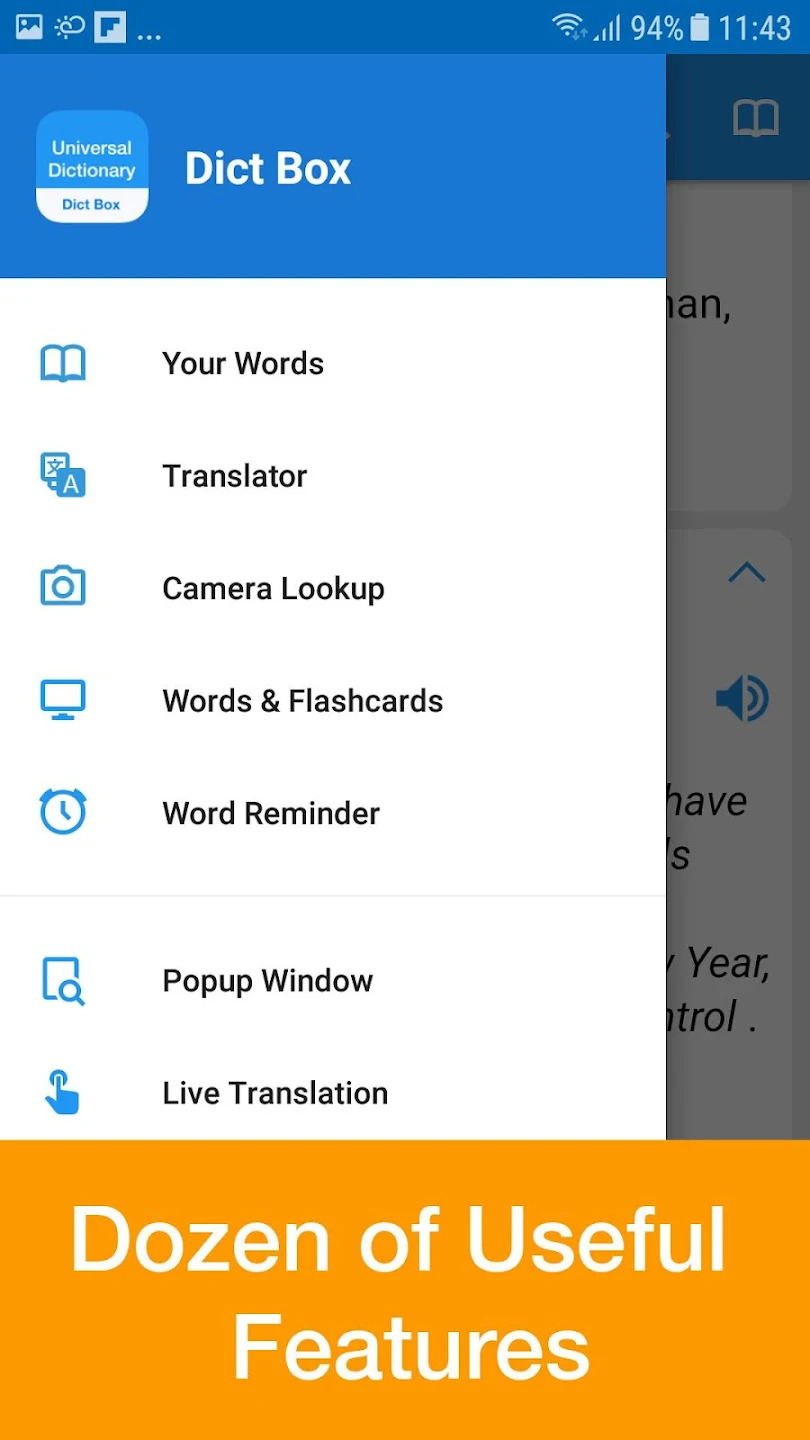 Dict Box: Universal Dictionary 4