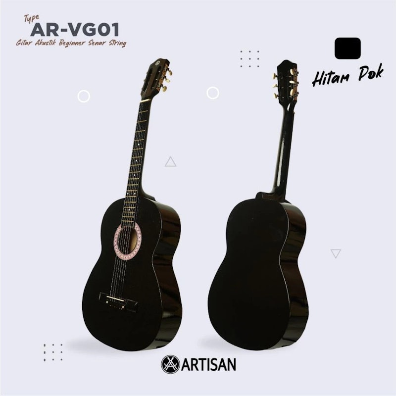 Artisan Gitar Akustik Beginner Natural 3