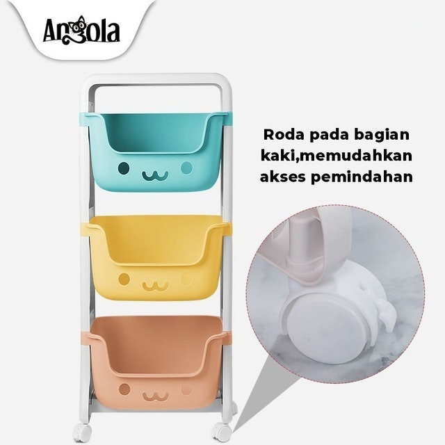 Angola  Rak Mainan Anak  C03 