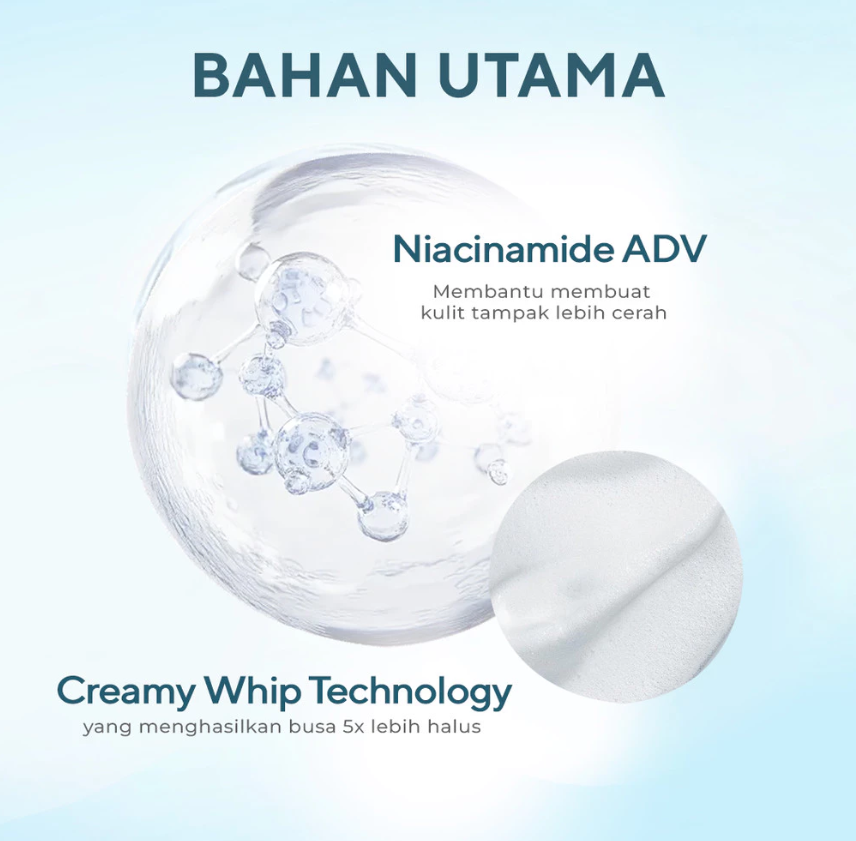 Paragon Technology and Innovation Wardah Lightening Whip Facial Foam