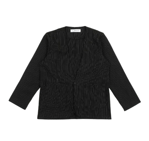 Schouten Flexi Blazer Stripe Black
