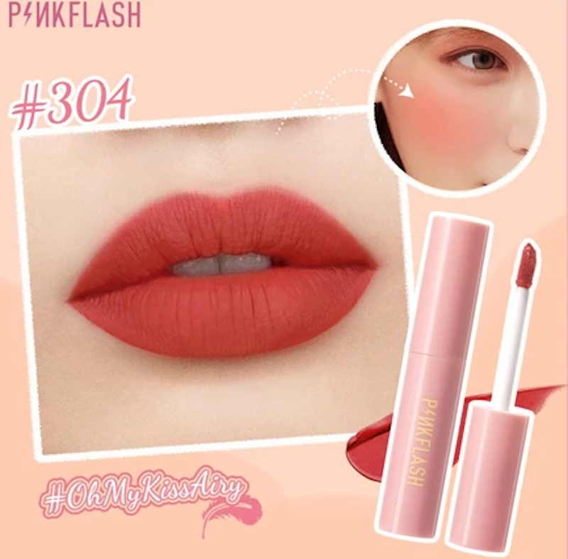 OhMyKissAiry Kiss Air Matte Liquid Lipstick 2