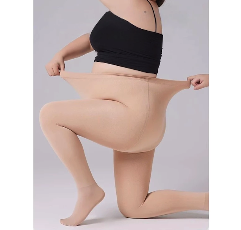 Goddess XL Plus Size Pantyhose Winter Translucent 5