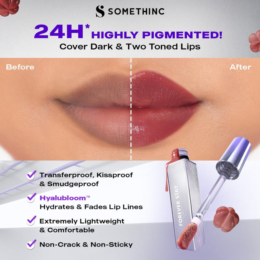 Royal Pesona Indonesia SOMETHINC Forever Stay Comfort Lip Glaze (07 Sassy)