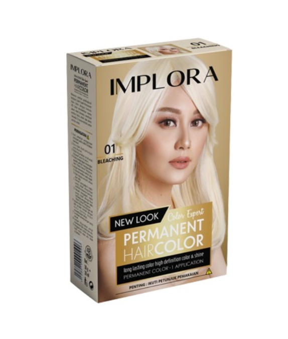 Implora ｜ Permanent Hair Color Bleaching