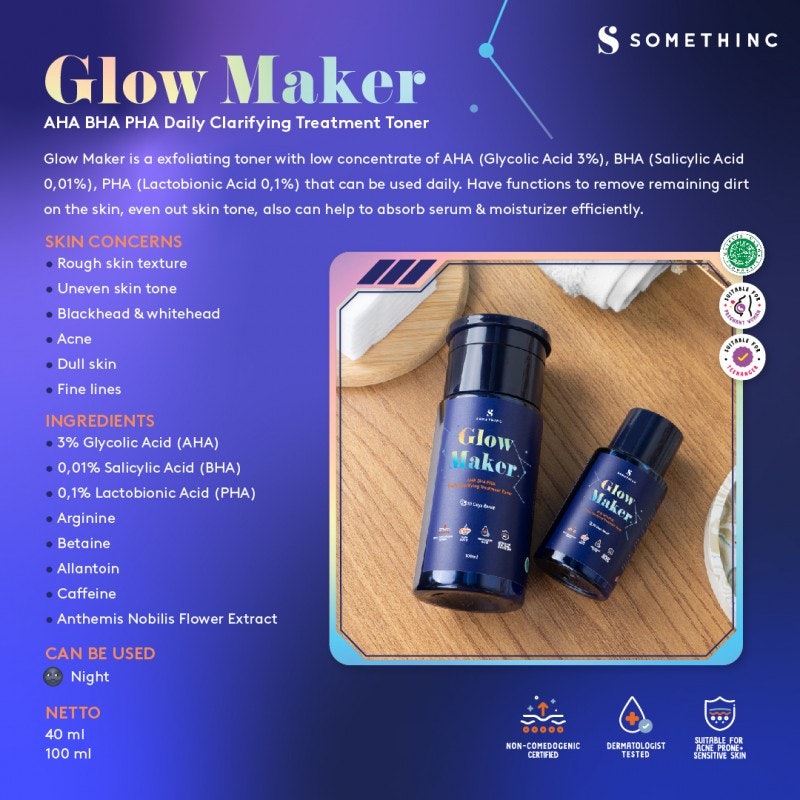 Glow Maker AHA BHA PHA Clarifying Treatment Toner 2