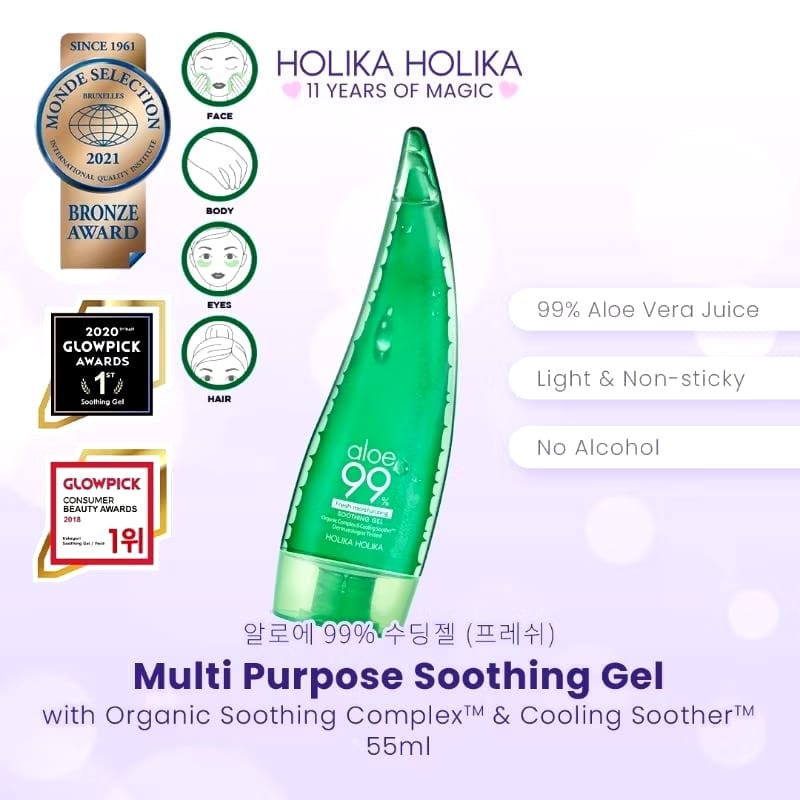 Aloe 99% Soothing Gel (Fresh Moisturizing) 4