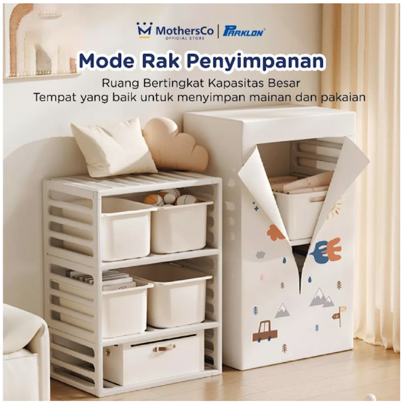 Parklon Convertible 2-in-1 Premium Kids Playpen 3