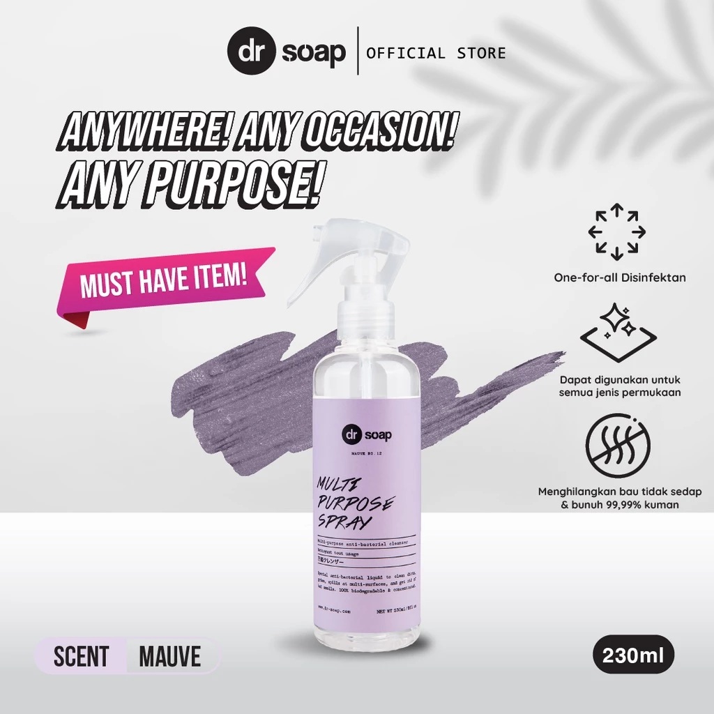 dr soap Multi-purpose Spray (Mauve) 4