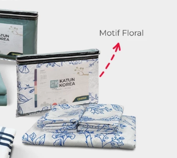 Quantum Tosan Internasional Quantum® Sprei Katun Korea Zoma