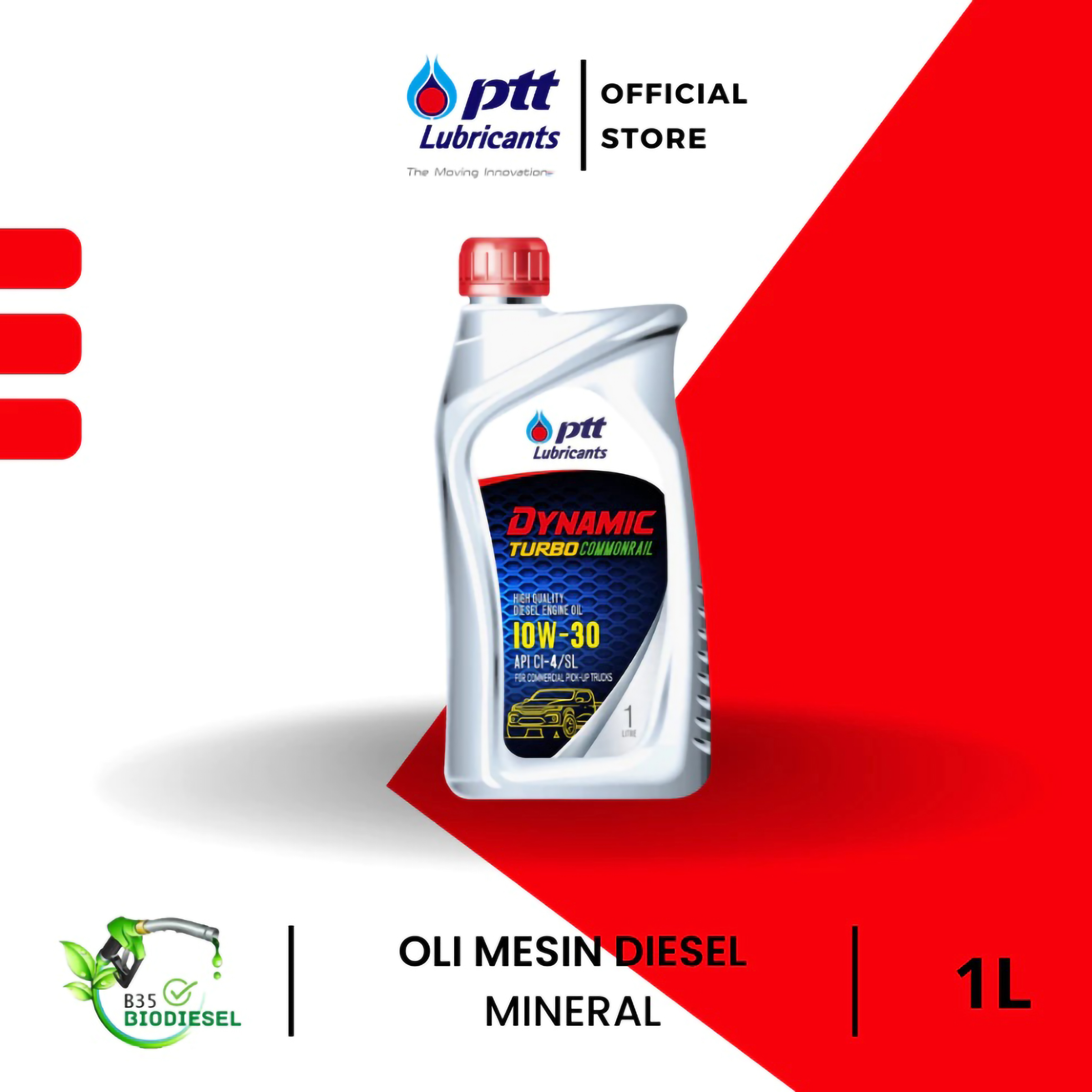 Sumber Suwarna Unisindo PTT Dynamic Turbo Commonrail SAE 10W-30