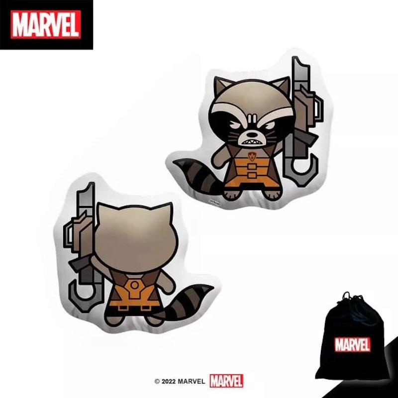 Rocket Racoon Character Pillow Doll Mini Kawaii 2