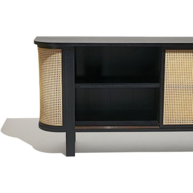 Wonten Art Meja TV Rotan Kayu Jati Victoria