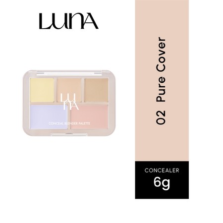 Aekyung Industrial LUNA Concealer Blender Palette 02 Pure Cover