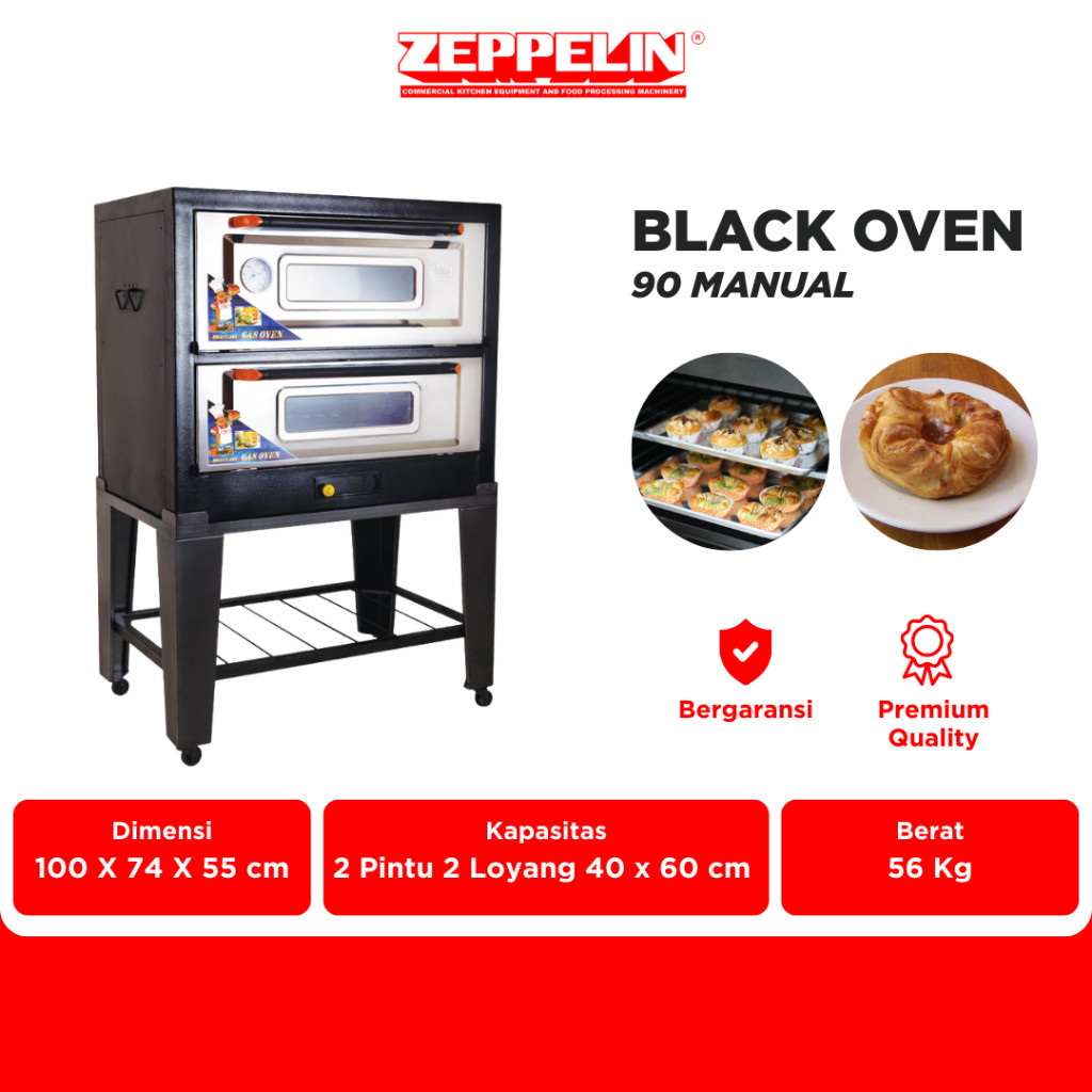 Zeppelin Zeppelin Black Oven 90 Manual  G-LUX 90 