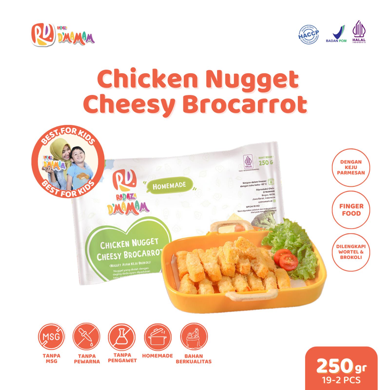 Radaza D'MAMAM Chicken Nugget Cheesy Brocarrot  4