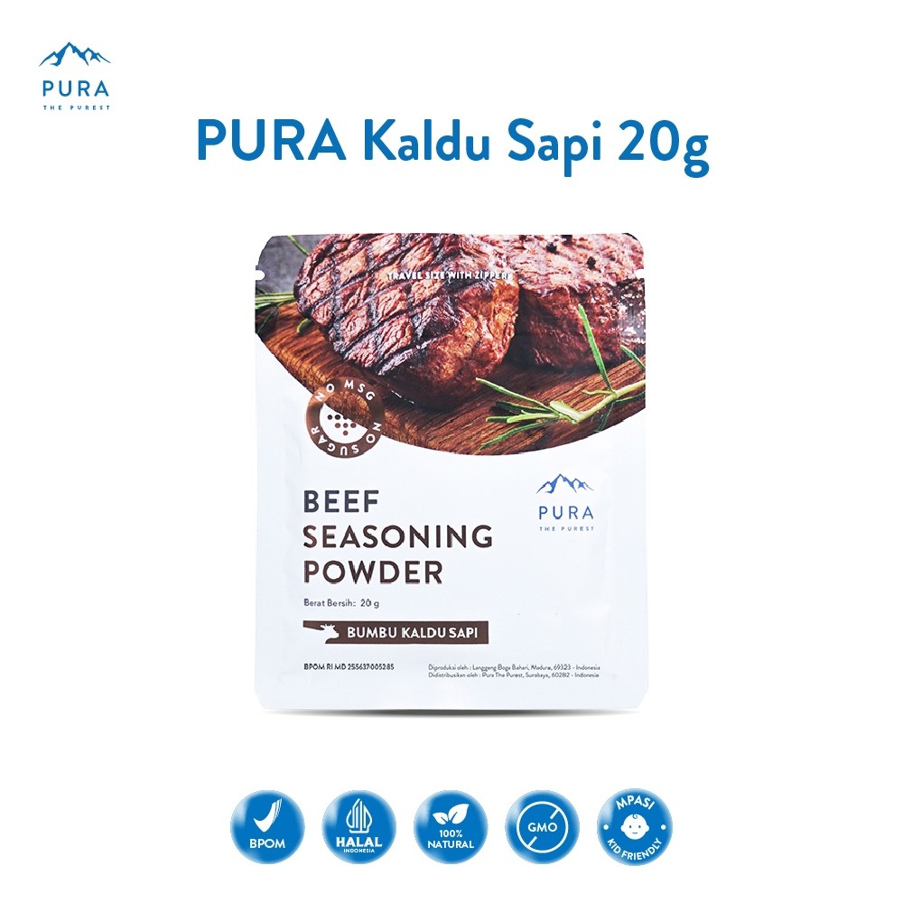 Pura Beef Seasoning Powder 20 gram
