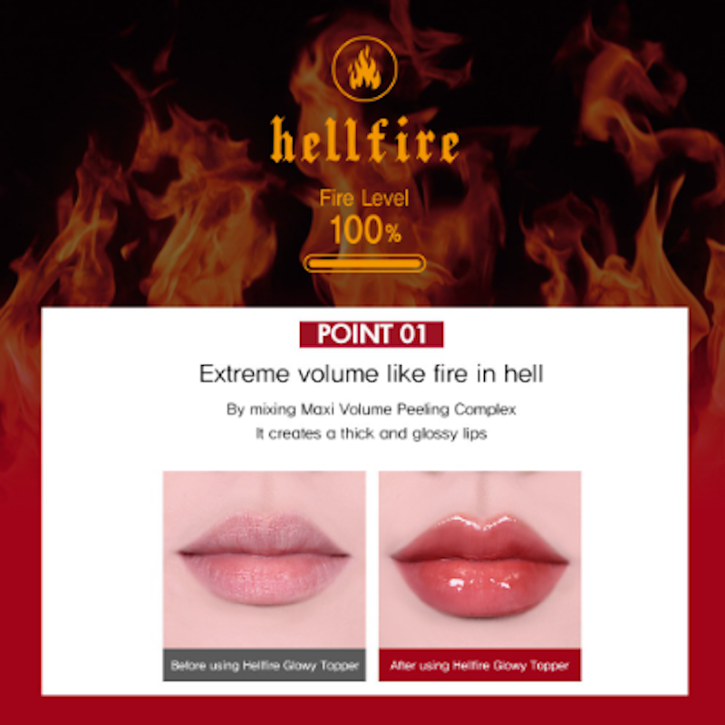 Devil's Lip Plumper Hellfire Glowy Topper 2