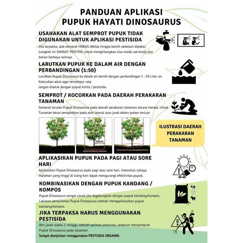Dinosaurus Pupuk Cair Bio-Organik