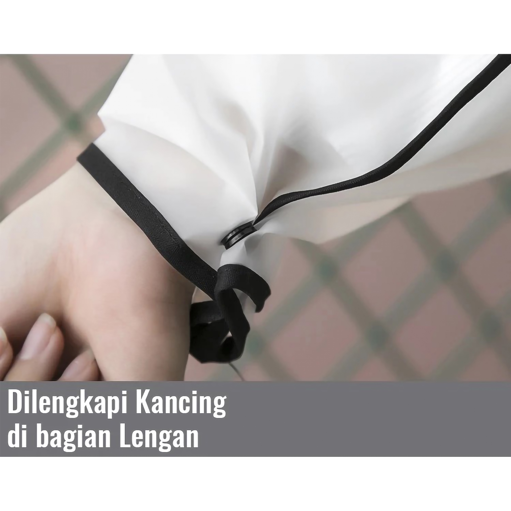  Suksestech Jas Hujan Korea Style Transparan 80927