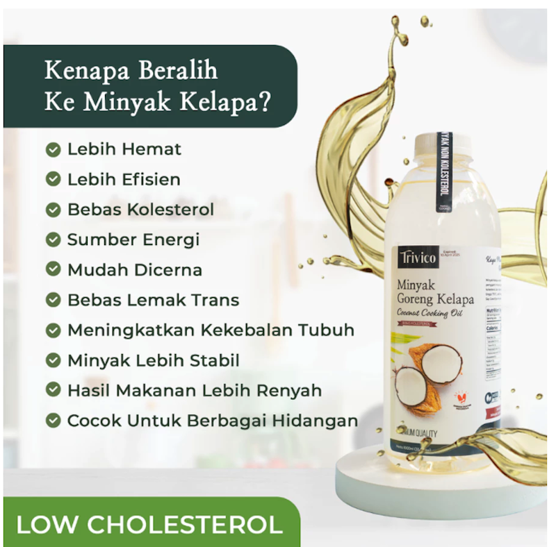 Trivico Minyak Goreng Kelapa 4