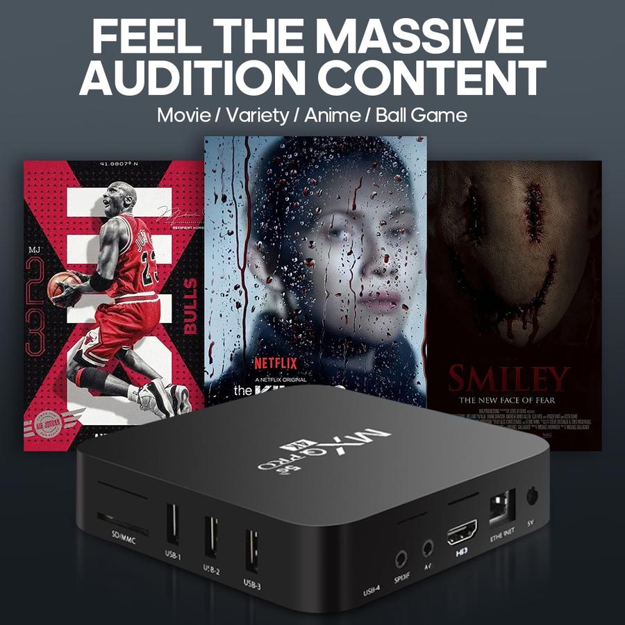 Indoteknik Dotcom Gemilang Tripsky MXQ Pro 4K Android TV Box