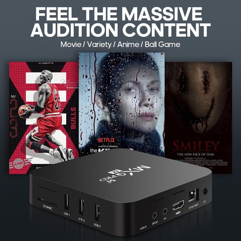 Tripsky MXQ Pro 4K Android TV Box 4