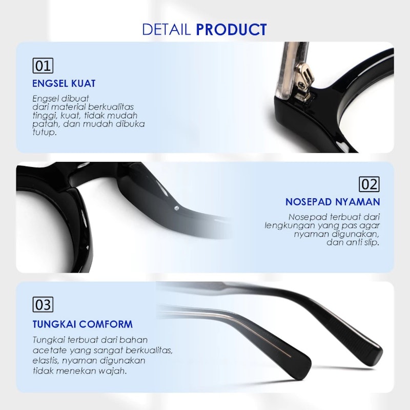 Pullais Eyewear Kacamata Photochromic Brown 2