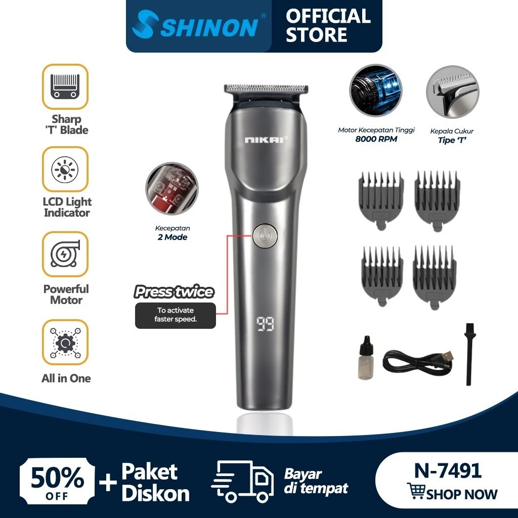 Yiwu Target Electric Appliance NIKAI Complete Hair Clipper  NK-7493