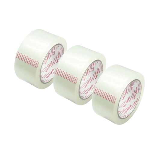 GREEBEL OPP Tape Transparant Core Red 48mm 1
