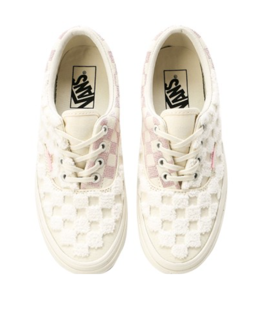 Vans Era Chenille Check - Classic White/Snow White