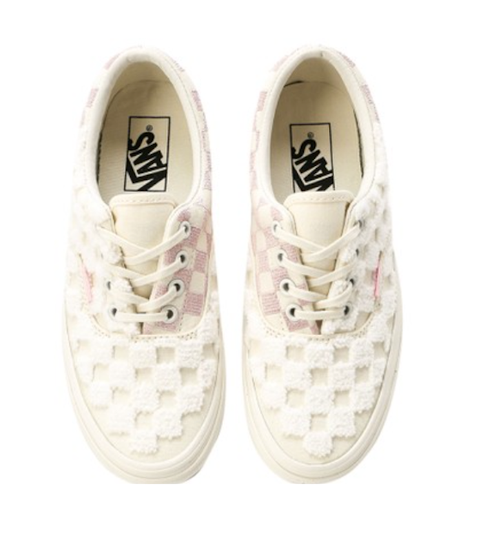 Era Chenille Check - Classic White/Snow White 2