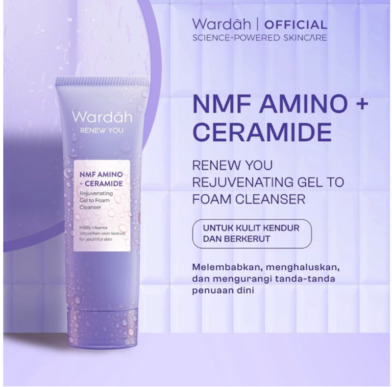 Renew You NMF Amino + Ceramide Rejuvenating Gel to Foam Cleanser 4