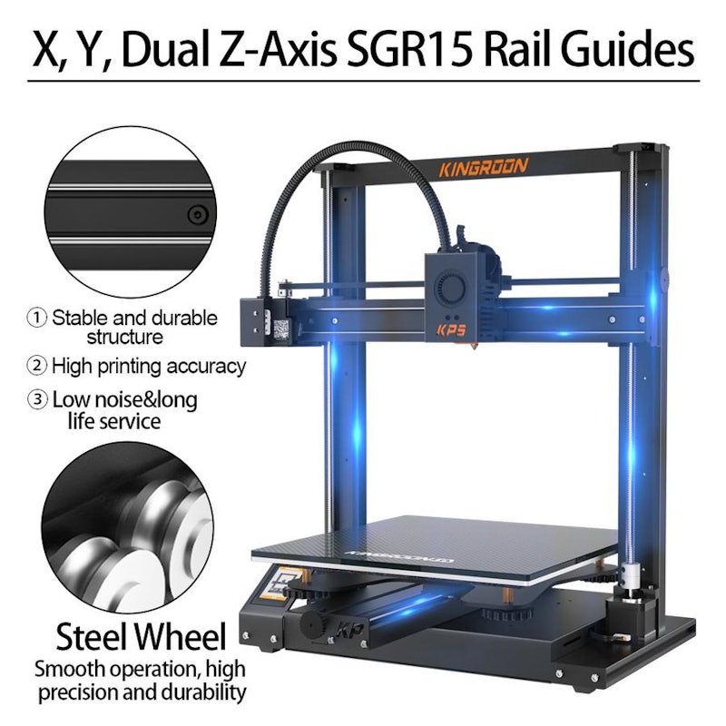 Kingroon KP5L Pro 3D Printer 7