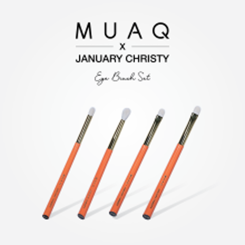 MUAQ X January Christy Eye Brush Set