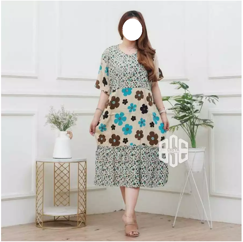 DISYA.ID Daster Jumbo Sogan Bahan Rayon 5