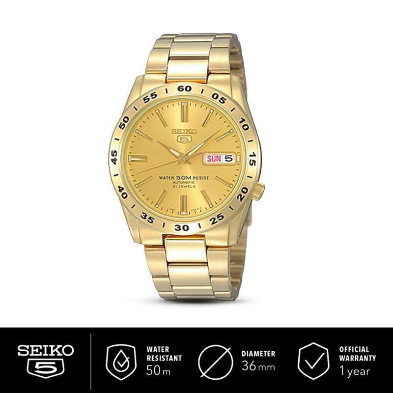 SEIKO 5 Gold Dial 5
