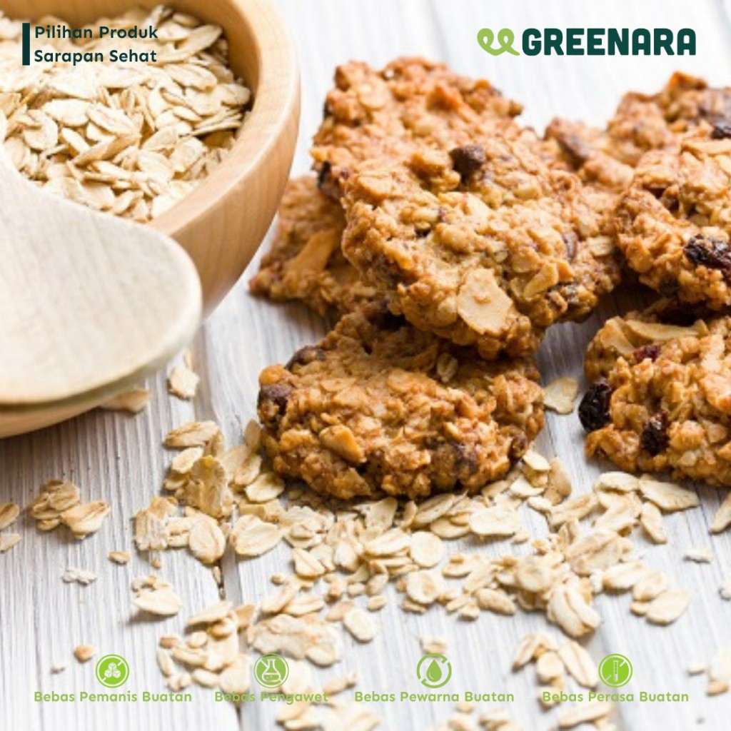 Hijau Tumbuh Bersama Greenara Rolled Oats