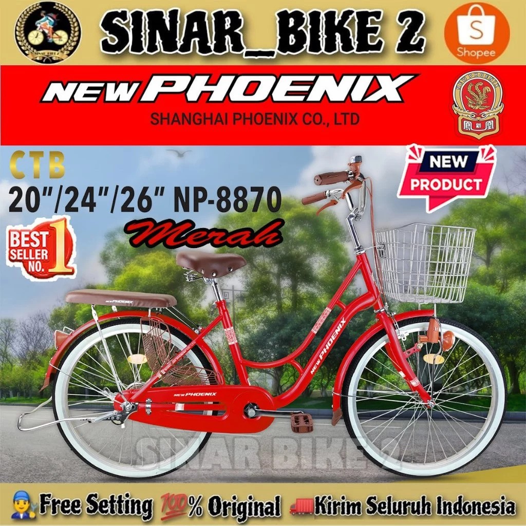 Shanghai Phoenix Bicycle PHOENIX City Bike NP 8870