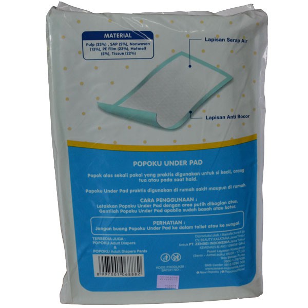 Popoku Underpad Popok Alas Anti Bocor