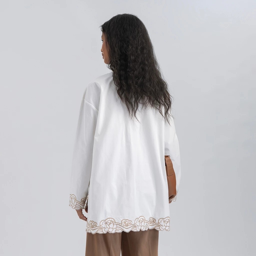 Cottonink Duo Kreasindo Cottonink Kemeja Embroidery Shazi