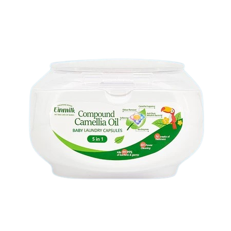 Einmilk Compound Camelia Oil Baby Laundry 5-in-1 Capsules
